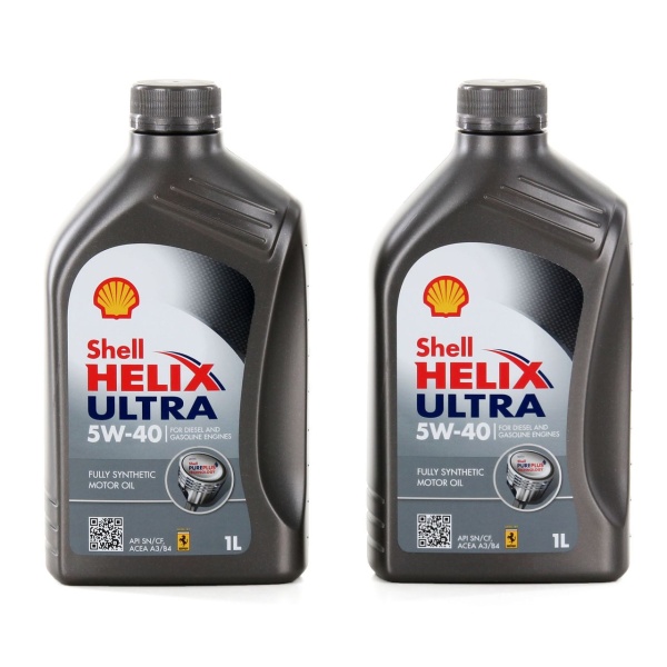 Set 2 Buc Ulei Motor Shell Helix Ultra 5W-40 1L